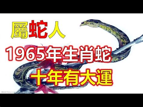 2023蛇年運程1965女